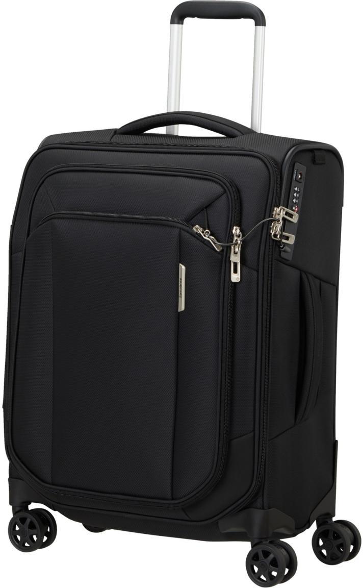 Kabinenkoffer schwarz Ozone Black Samsonite Respark NXT Eco Spinner S 55cm