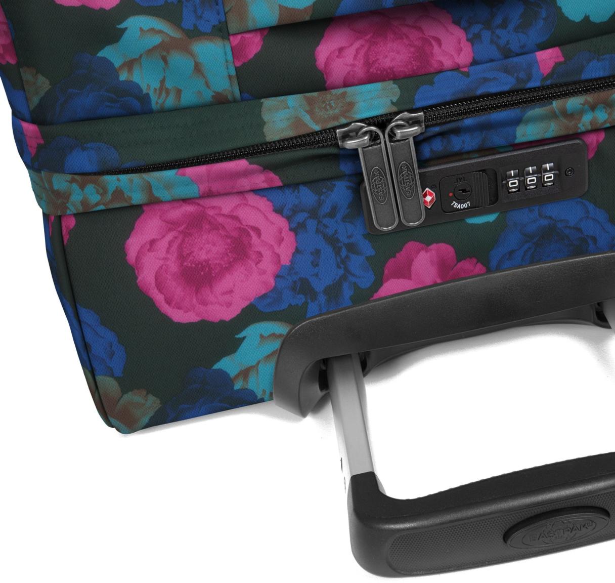 Kabinentrolley 2 Rad Eastpak Transitr S Mystical Dark Bunt geblümt