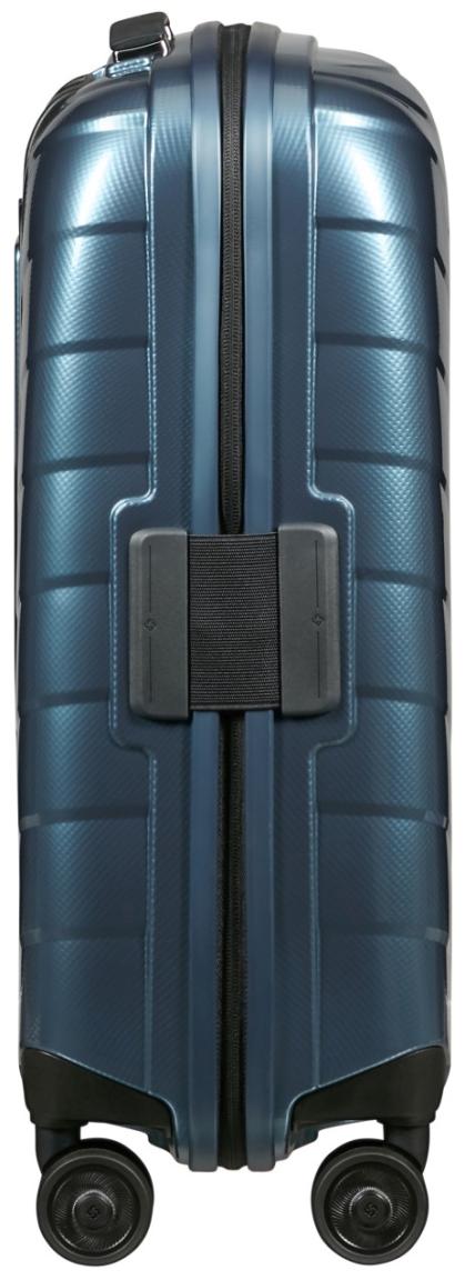 Kabinentrolley Samsonite Attrix S 55cm erweiterbar Steel Blue dunkelblau