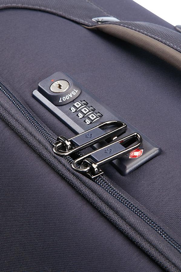 Kabinentrolley Samsonite Uplite dunkelblau 4-Rad-Trolley