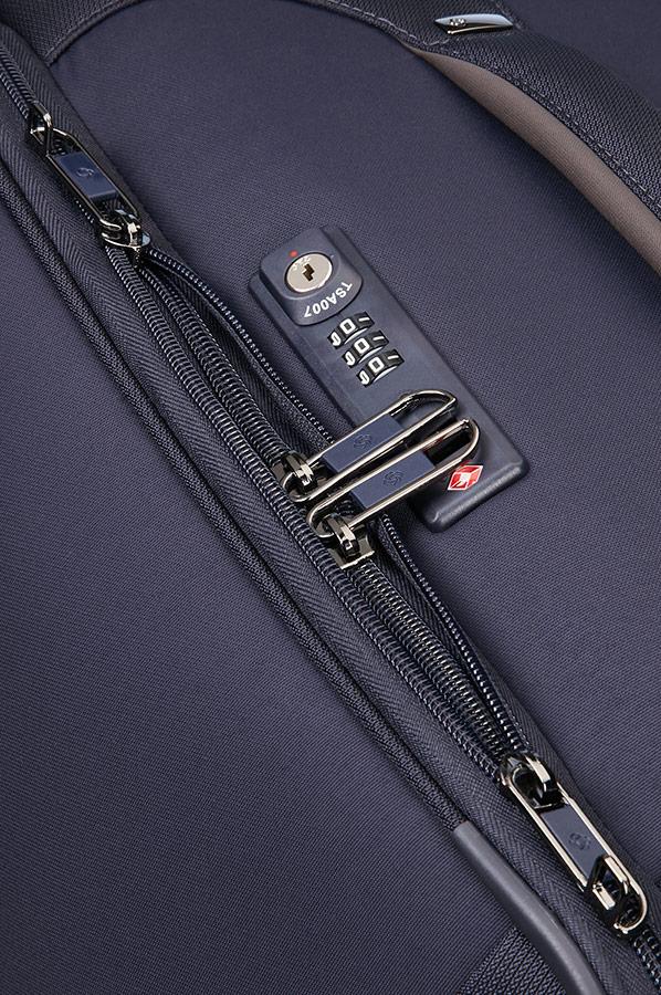 Kabinentrolley Samsonite Uplite dunkelblau 4-Rad-Trolley