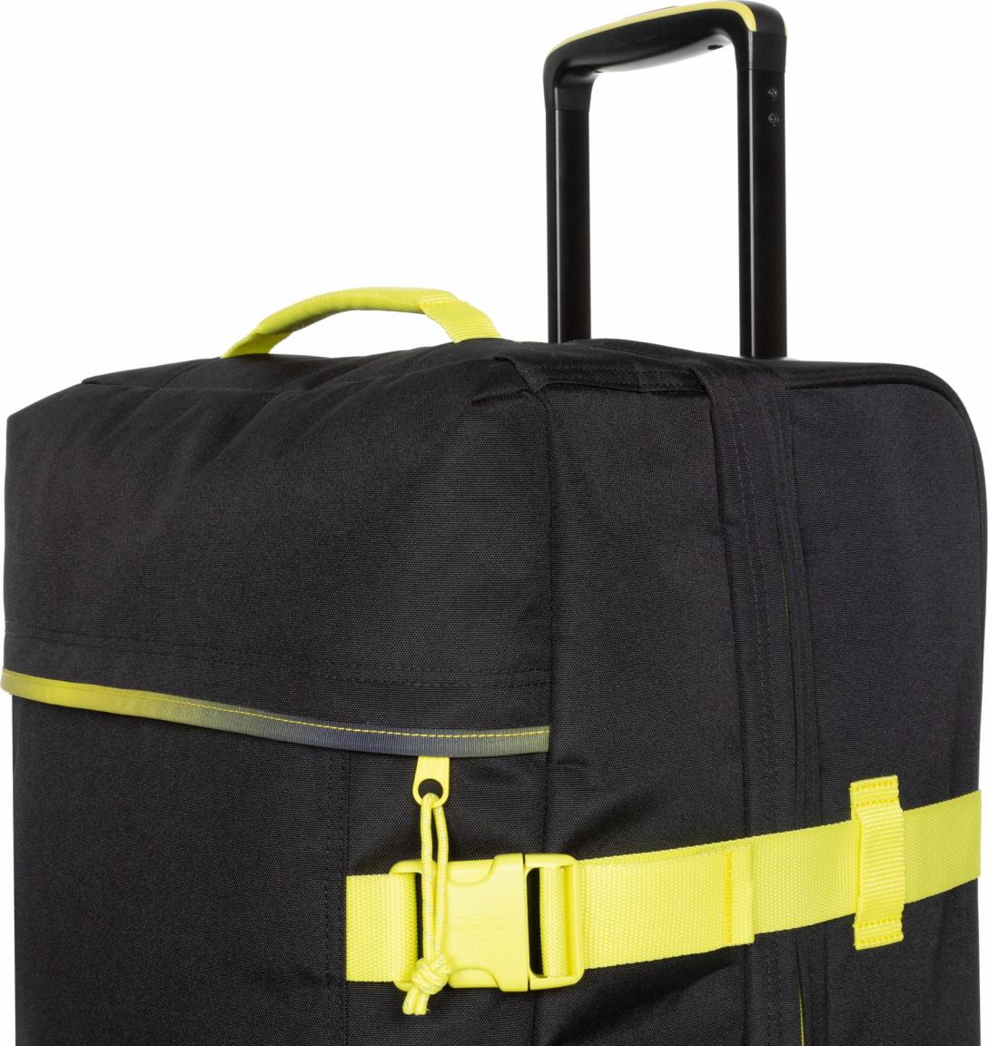 Kabinentrolley Tranverz M Eastpak Black mit gelben Details