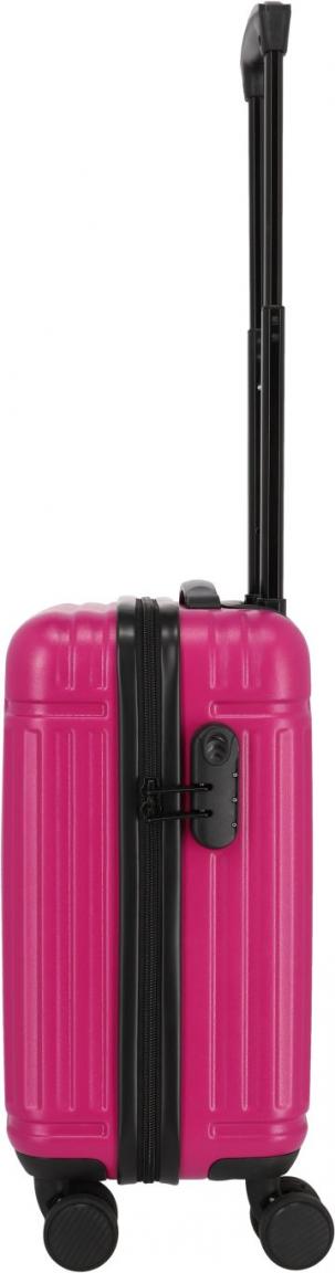 Kabinentrolley Travelite Cruise 4w Cabin Trolley 45cm knallpink Hartschale