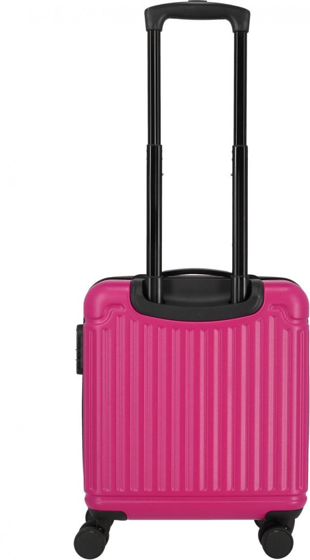 Kabinentrolley Travelite Cruise 4w Cabin Trolley 45cm knallpink Hartschale