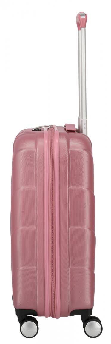 Kabinentrolley Travelite Kalisto S Rose pink Hartschale 55cm