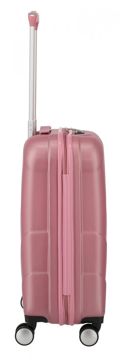 Kabinentrolley Travelite Kalisto S Rose pink Hartschale 55cm