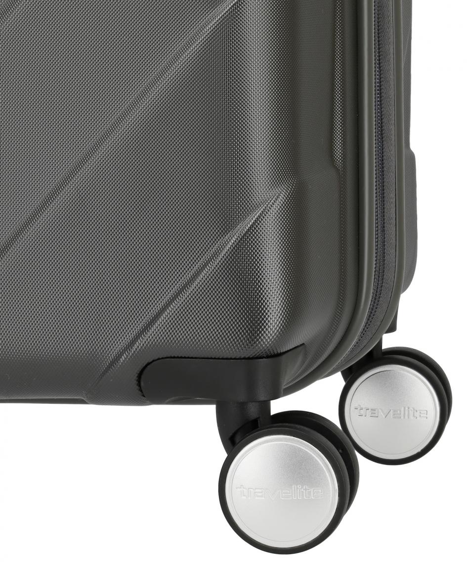 Kabinentrolley Travelite Kalisto S Rose pink Hartschale 55cm