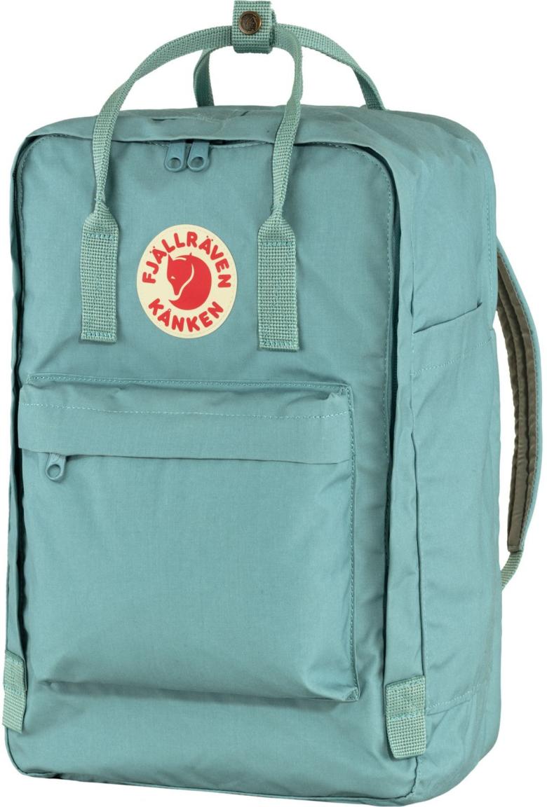 Kanken Laptoprucksack Fjällräven Sky Blue Reflektor