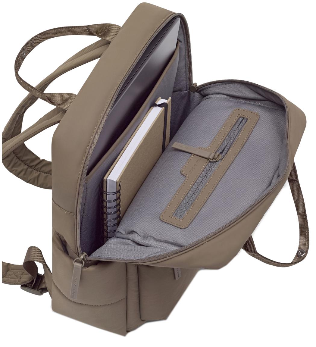 Kapten & Son Bergen Cloud Rucksack Nylon Walnut - Braun