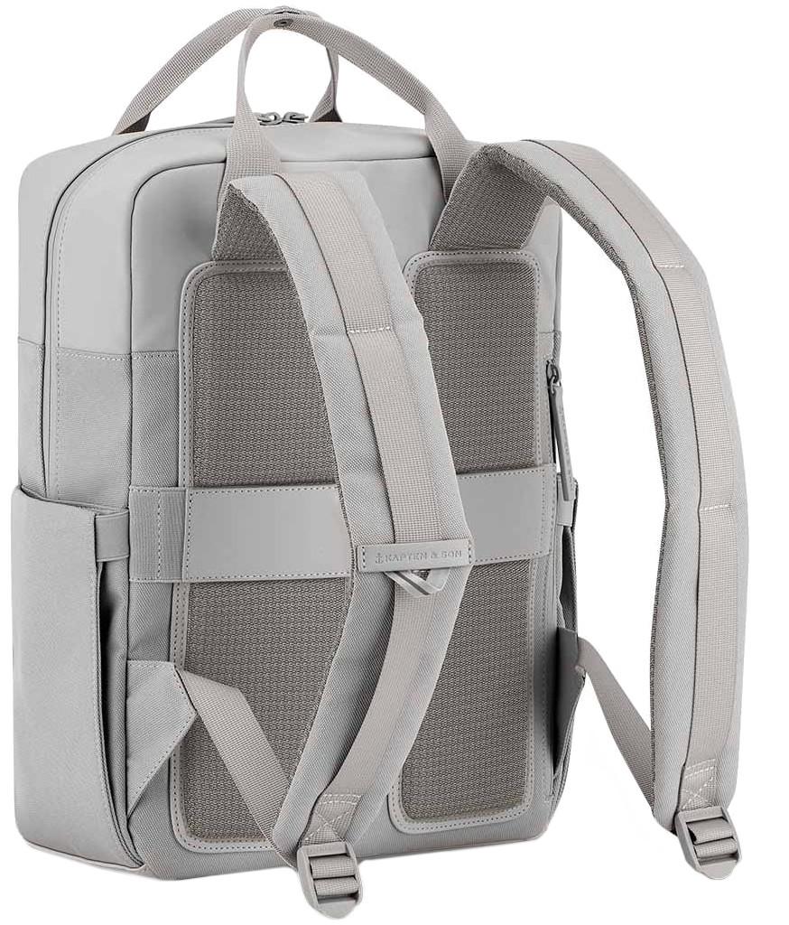 Kapten & Son Businessrucksack Bergen Pro Greige unisex 14 Liter