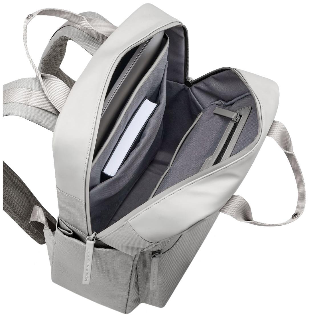 Kapten & Son Businessrucksack Bergen Pro Greige unisex