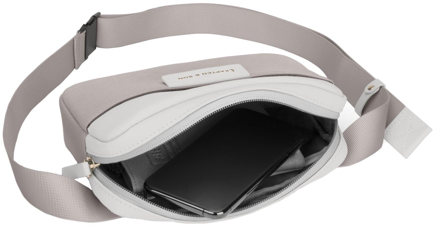 Kapten & Son Crossovertasche klein Habo Muted Clay