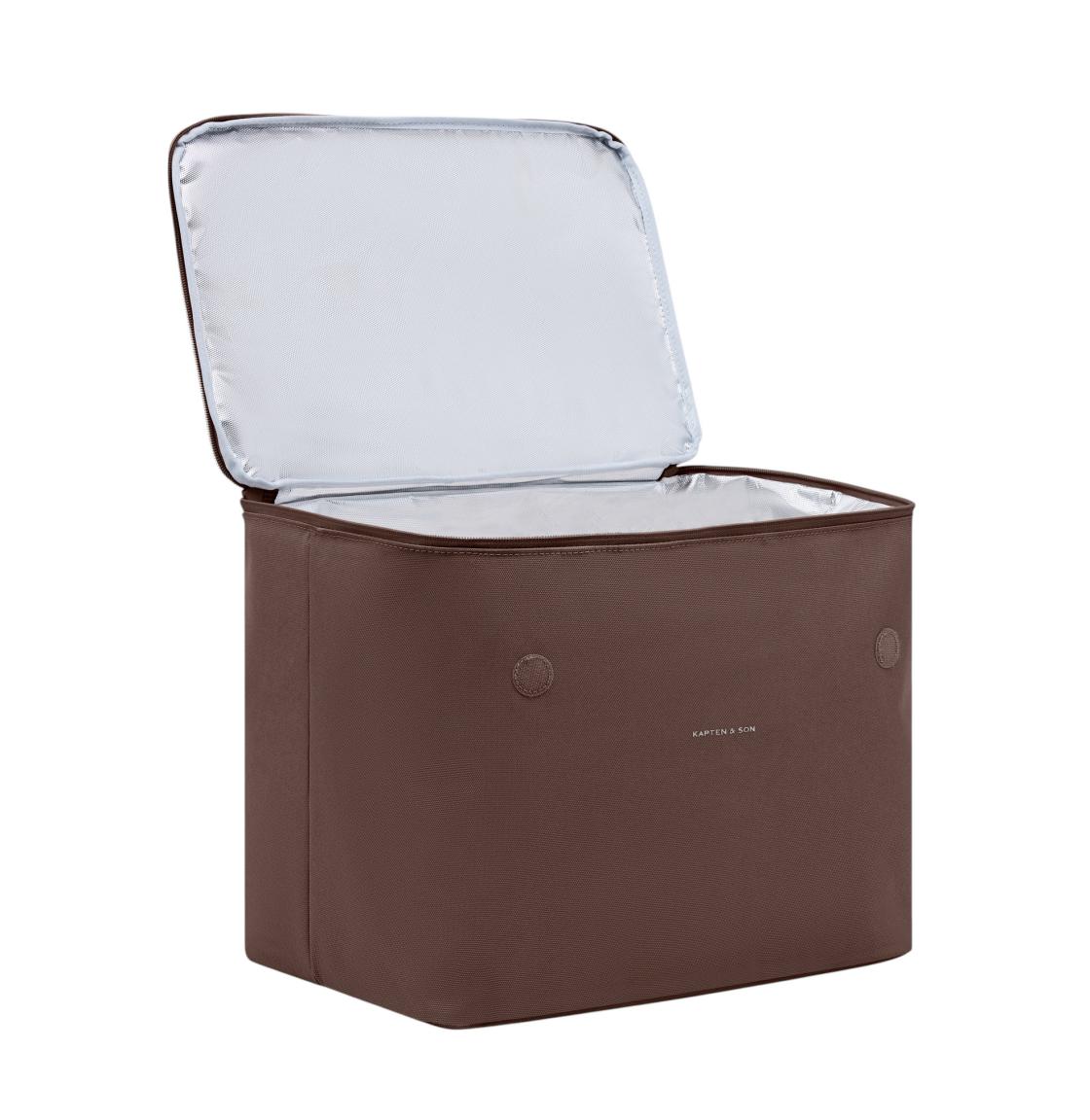 Kapten & Son Cube Large Kühltasche Chocolate Brown