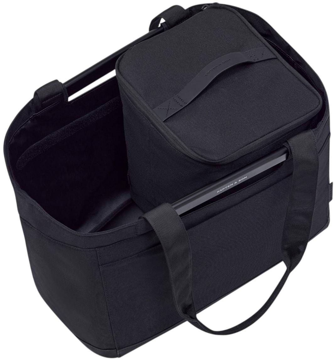 Kapten & Son Cube Small Kühltasche All Black schwarz