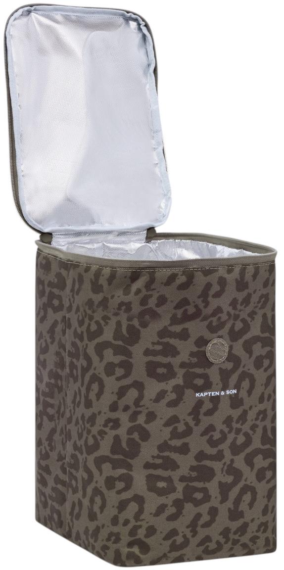 Kapten & Son Cube Small Kühltasche Leo Dark Brown