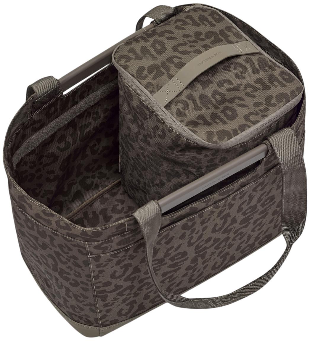 Kapten & Son Cube Small Kühltasche Leo Dark Brown