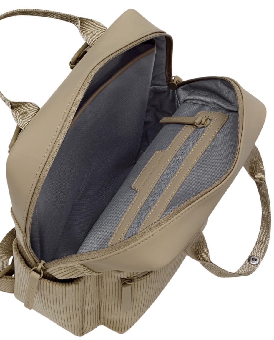 Kapten & Son Daypack braungrün Rippcord Bergen Small Dusty Khaki