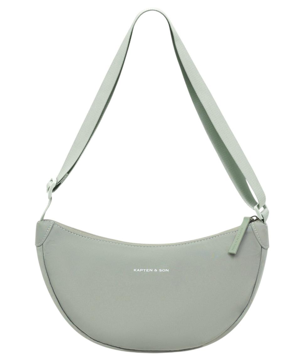 Kapten & Son Essential Moon Bag Crossovertasche Muted Sage - Salbeigrün