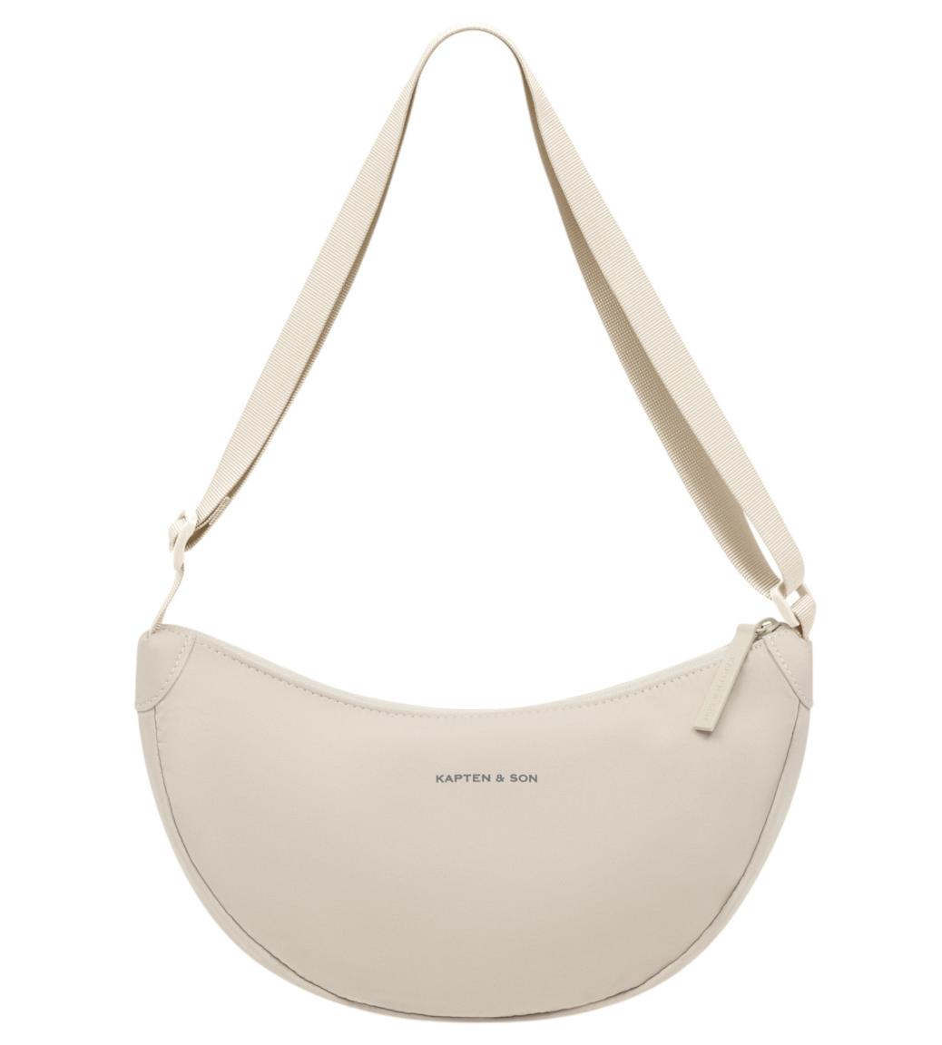 Kapten & Son Essential Moon Bag Crossovertasche Sandstone - Beige