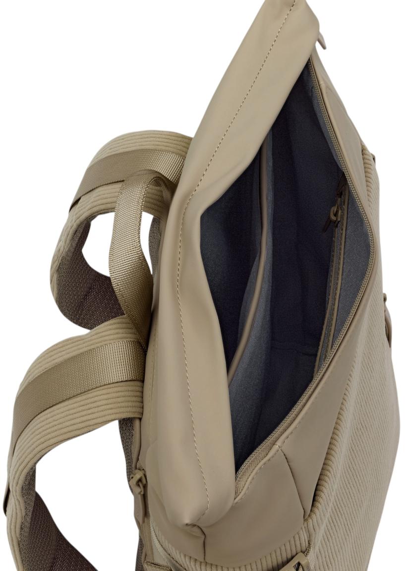 Kapten & Son Helsinki Rucksack Cord Dusty Khaki