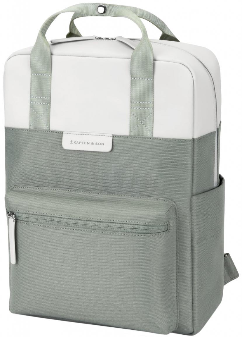 Kapten & Son Rucksack klein grün unisex Bergen Small