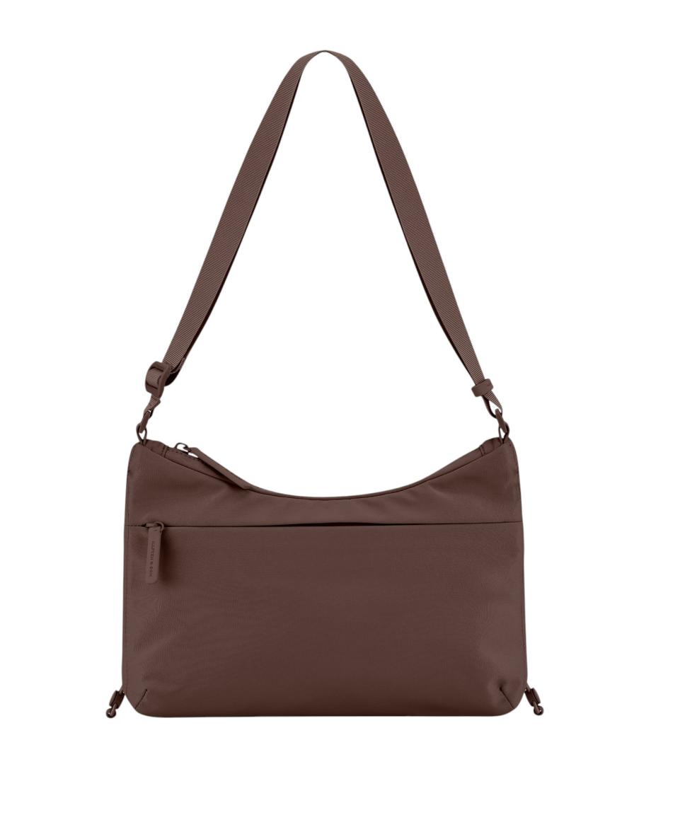Kapten & Son Skara Small Umhängetasche Nylon Chocolate Brown