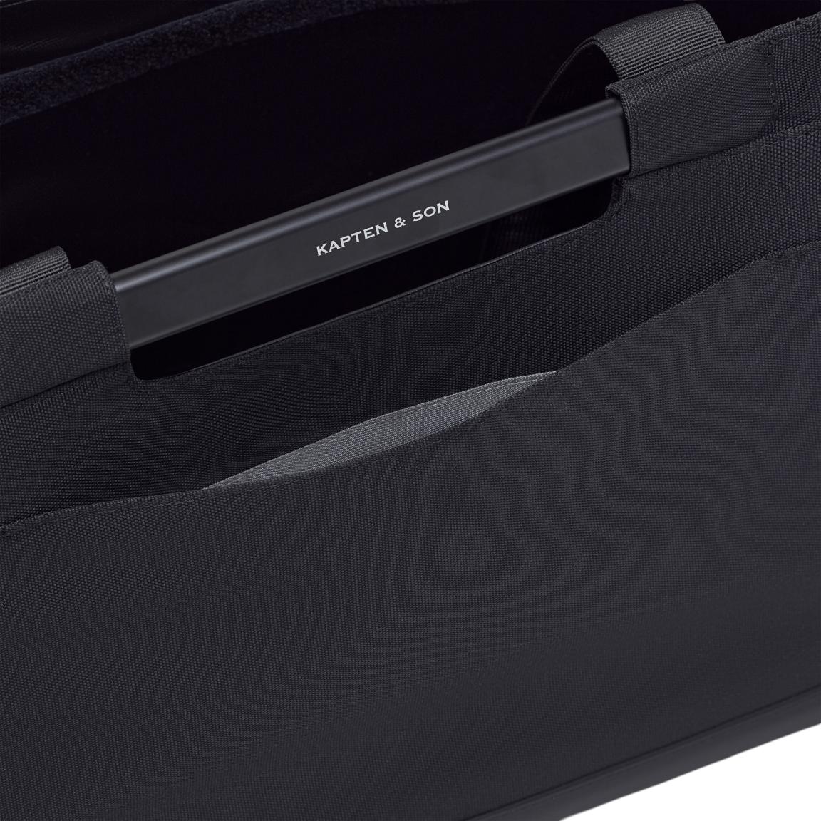 Kapten & Son Vaasa Einkaufskorb All Black