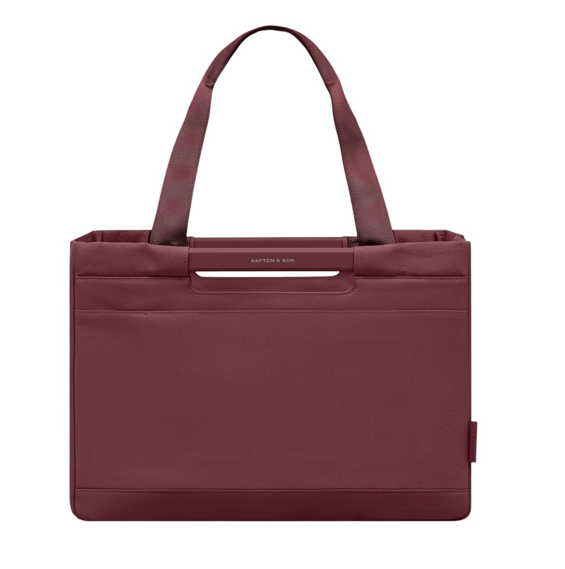 Kapten & Son Vaasa Einkaufskorb Burgundy - Weinrot