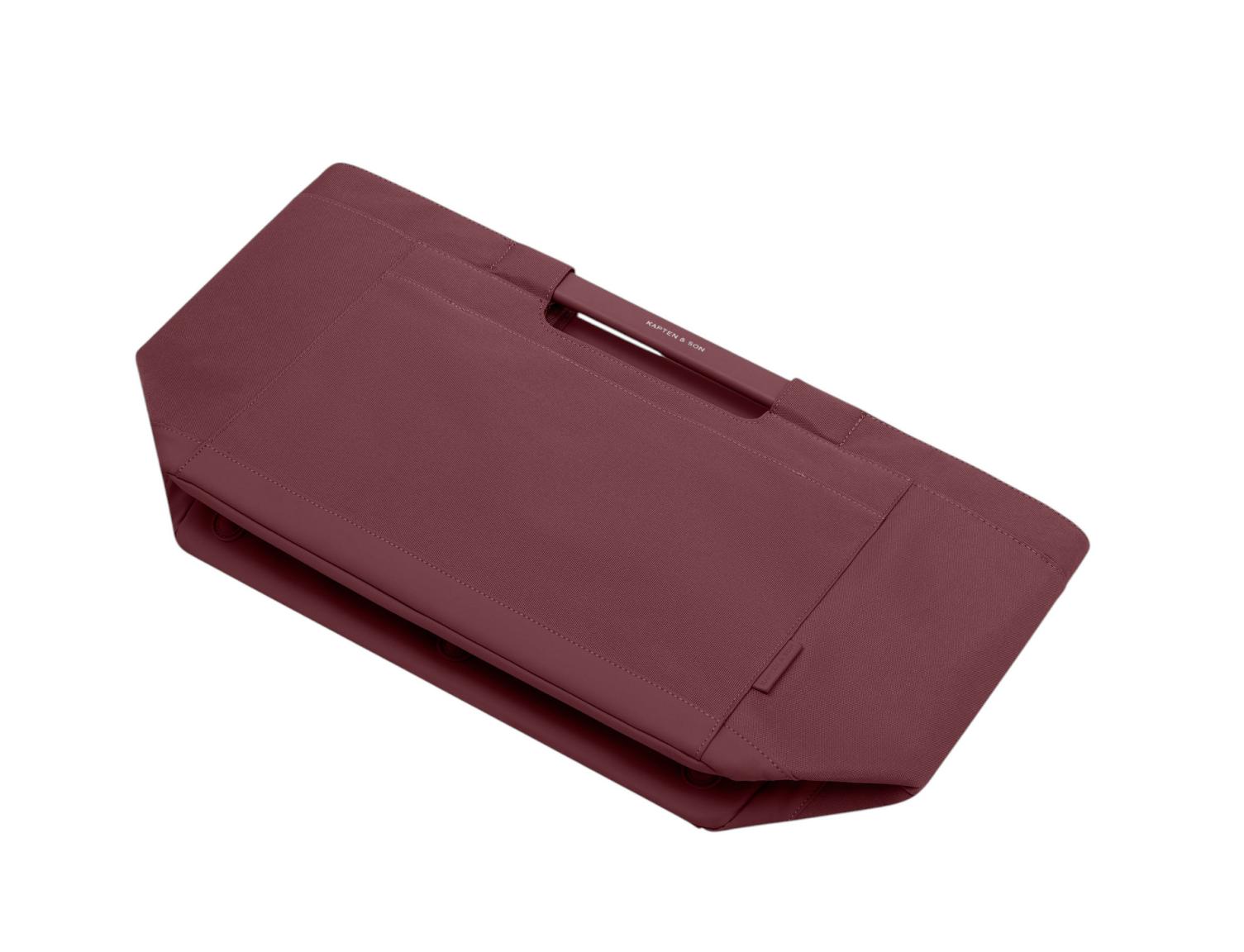 Kapten & Son Vaasa Einkaufskorb Burgundy - Weinrot