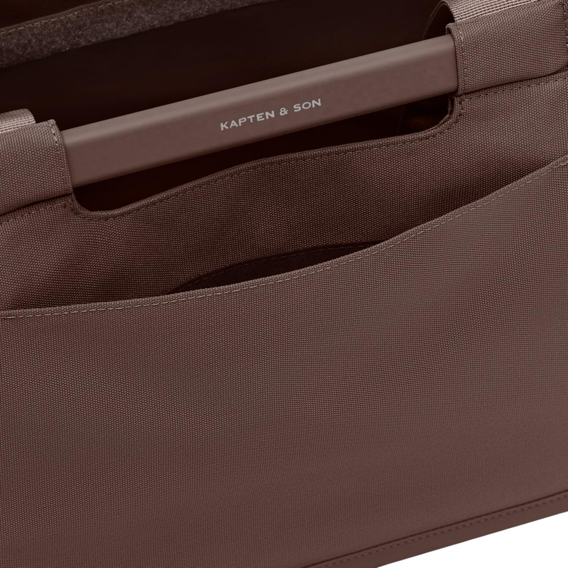 Kapten & Son Vaasa Einkaufskorb Chocolate Brown