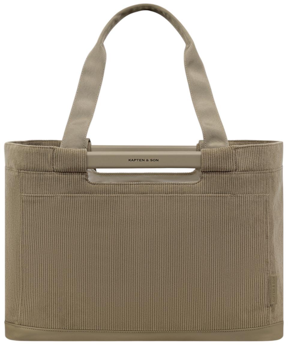 Kapten & Son Vaasa Einkaufskorb Cord Dusty Khaki