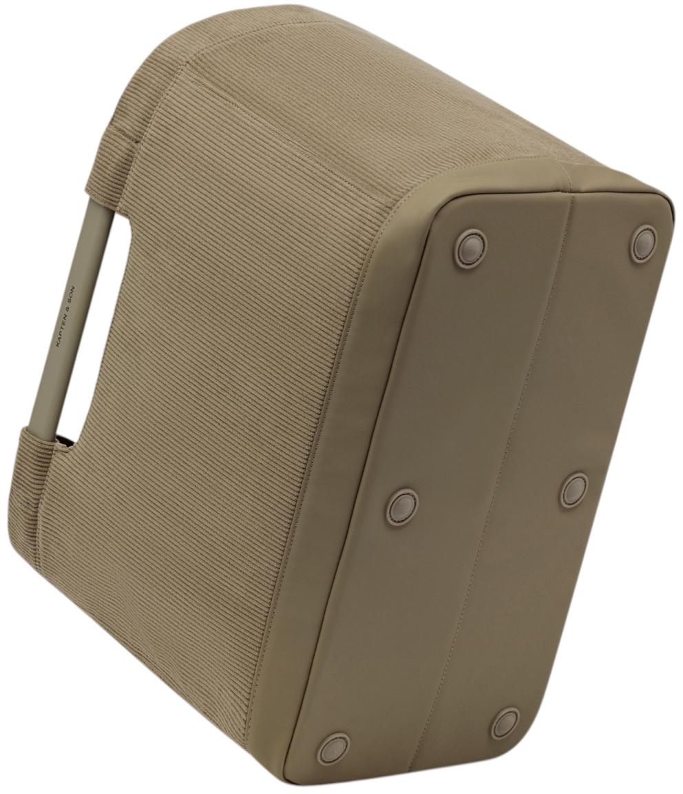 Kapten & Son Vaasa Einkaufskorb Cord Dusty Khaki