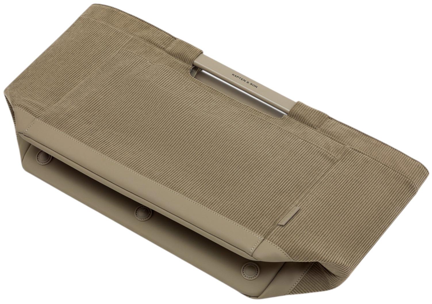 Kapten & Son Vaasa Einkaufskorb Cord Dusty Khaki