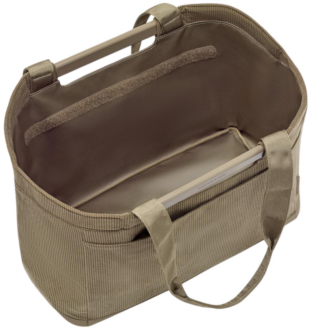 Kapten & Son Vaasa Einkaufskorb Cord Dusty Khaki