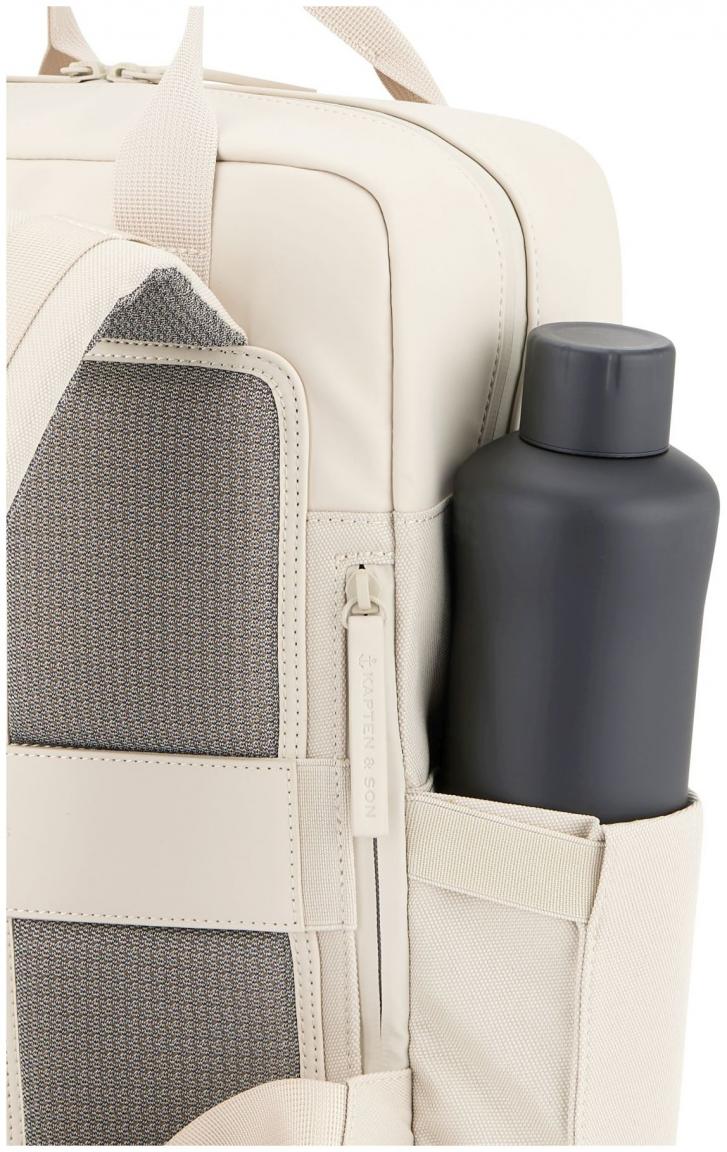 Kapten & Son unisex Rucksack Business Sandstone Materialmix beige