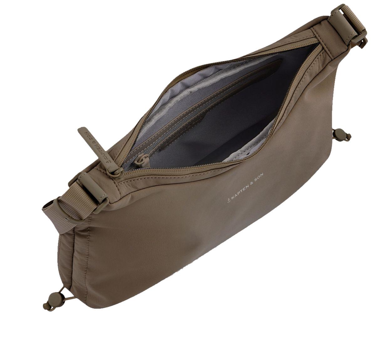 Kapten and Son Crossbodybag Skara Small Nylon PET Walnut