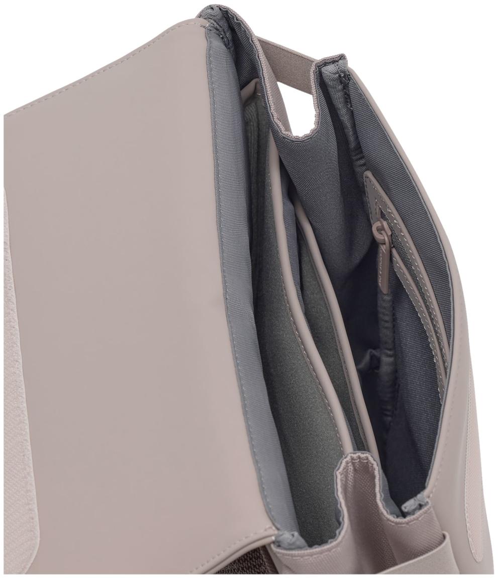 Kapten and Son FYN Backpack Muted Rose Materialmix gummiert