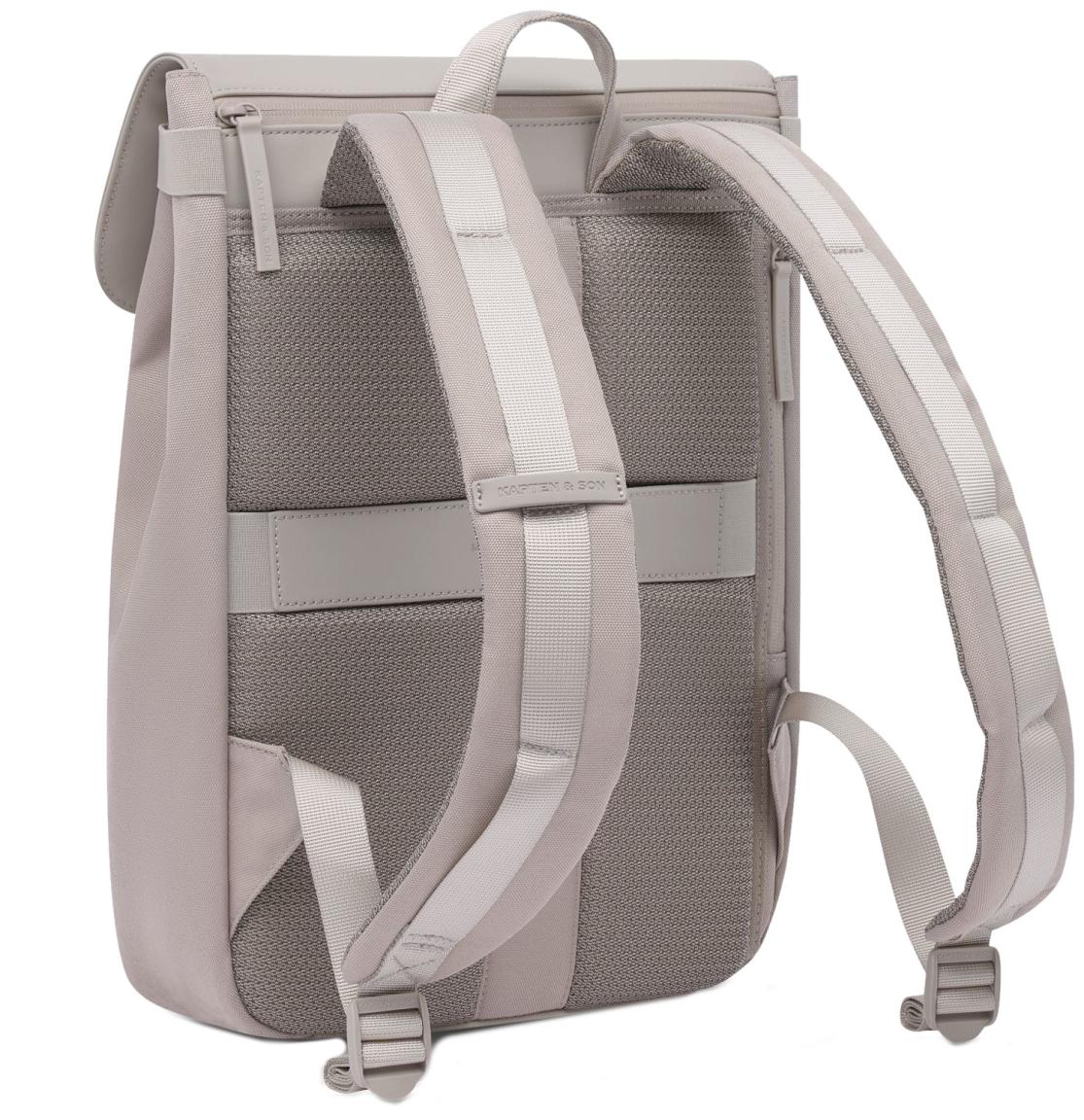 Kapten and Son FYN Backpack Muted Rose Materialmix gummiert