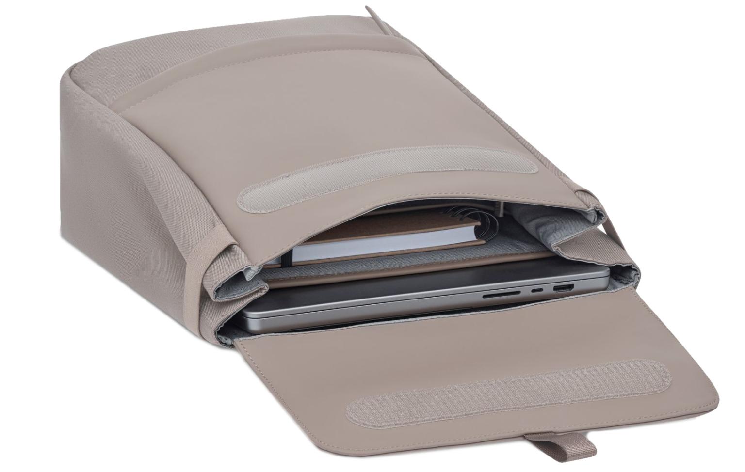 Kapten and Son FYN Backpack Muted Rose Materialmix gummiert