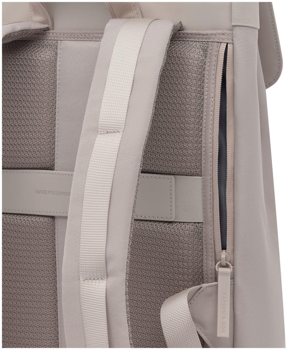 Kapten and Son FYN Backpack Muted Rose Materialmix gummiert