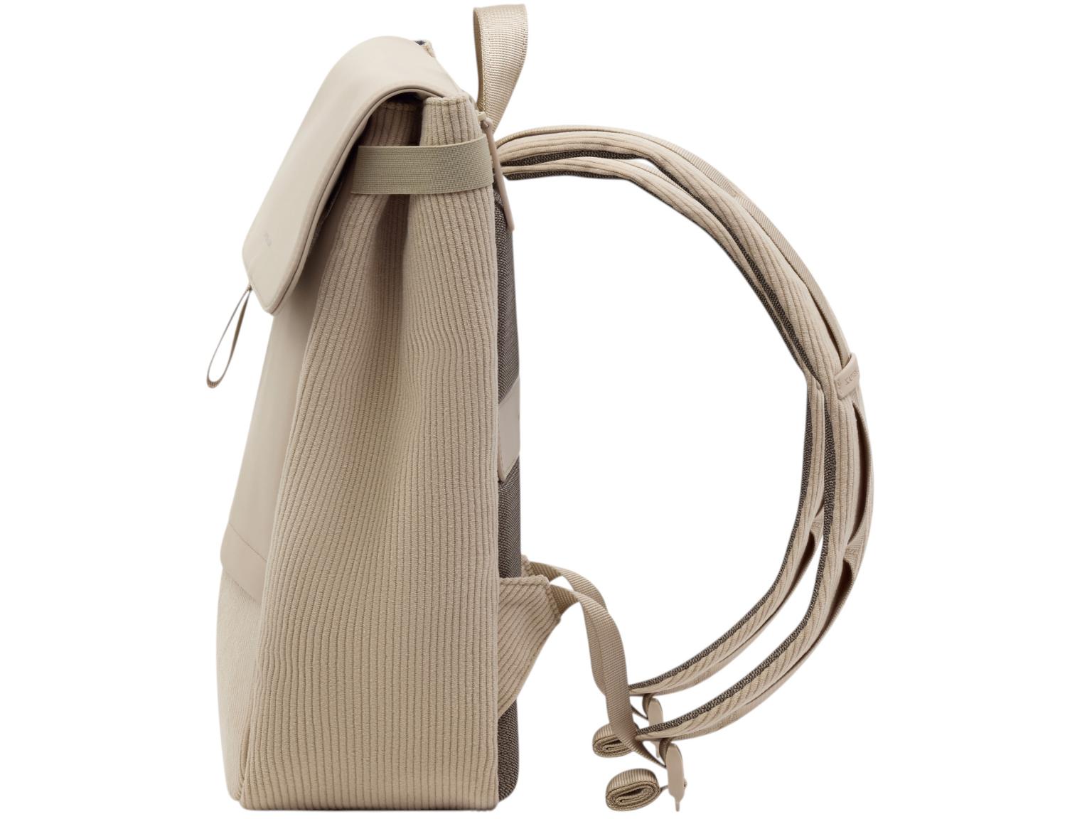 Kapten and Son Freizeitrucksack FYN beige Cord Dusty Sand gummiert