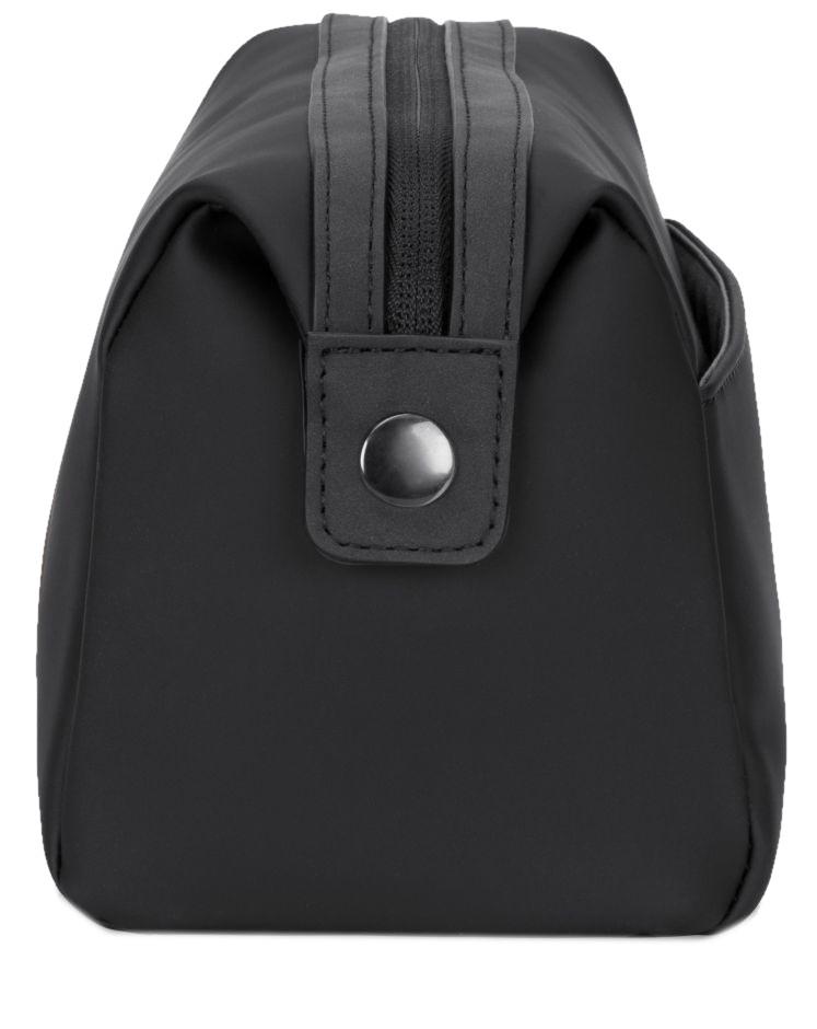 Kapten and Son Kulturbeutel Windsor All Black gummiert 