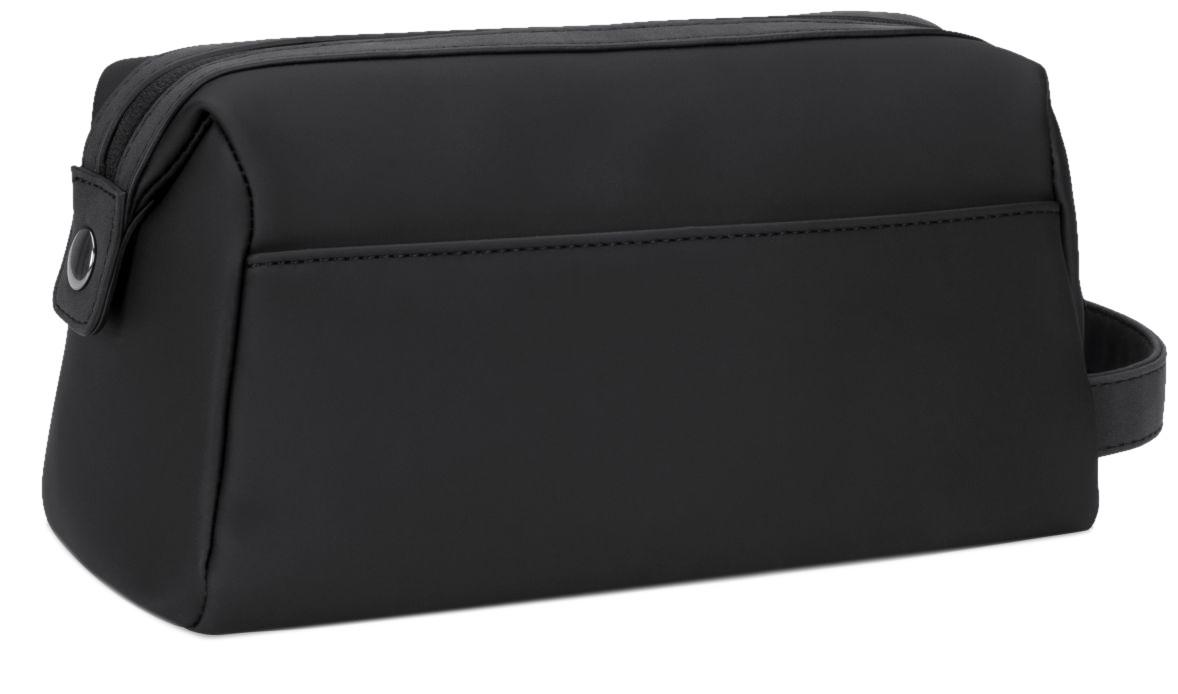 Kapten and Son Kulturbeutel Windsor All Black gummiert