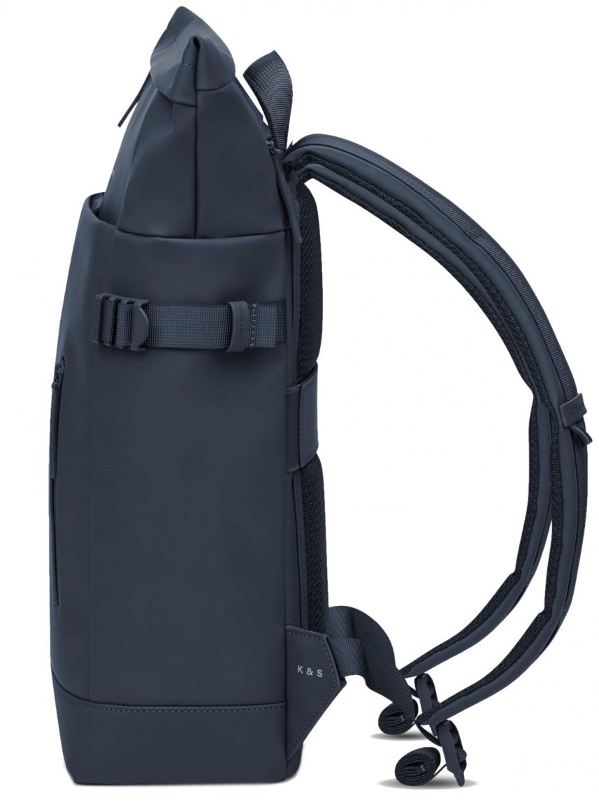 Kapten and Son Navy Blue Kurierrucksack Helsinki Vegan 