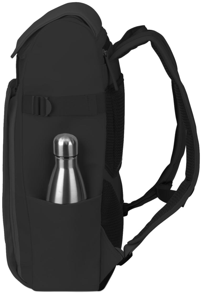 Kapten and Son Rucksack mit Handgepäcksfunktion Bali All Black nachhaltig