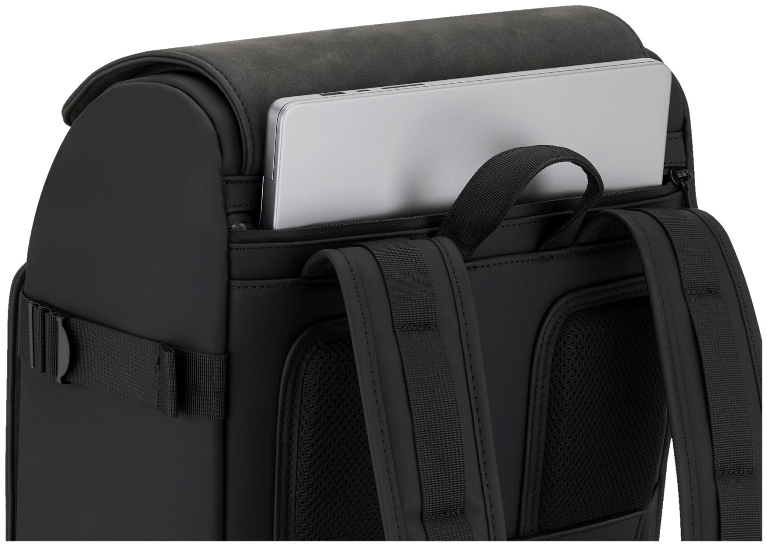 Kapten and Son Rucksack mit Handgepäcksfunktion Bali All Black nachhaltig