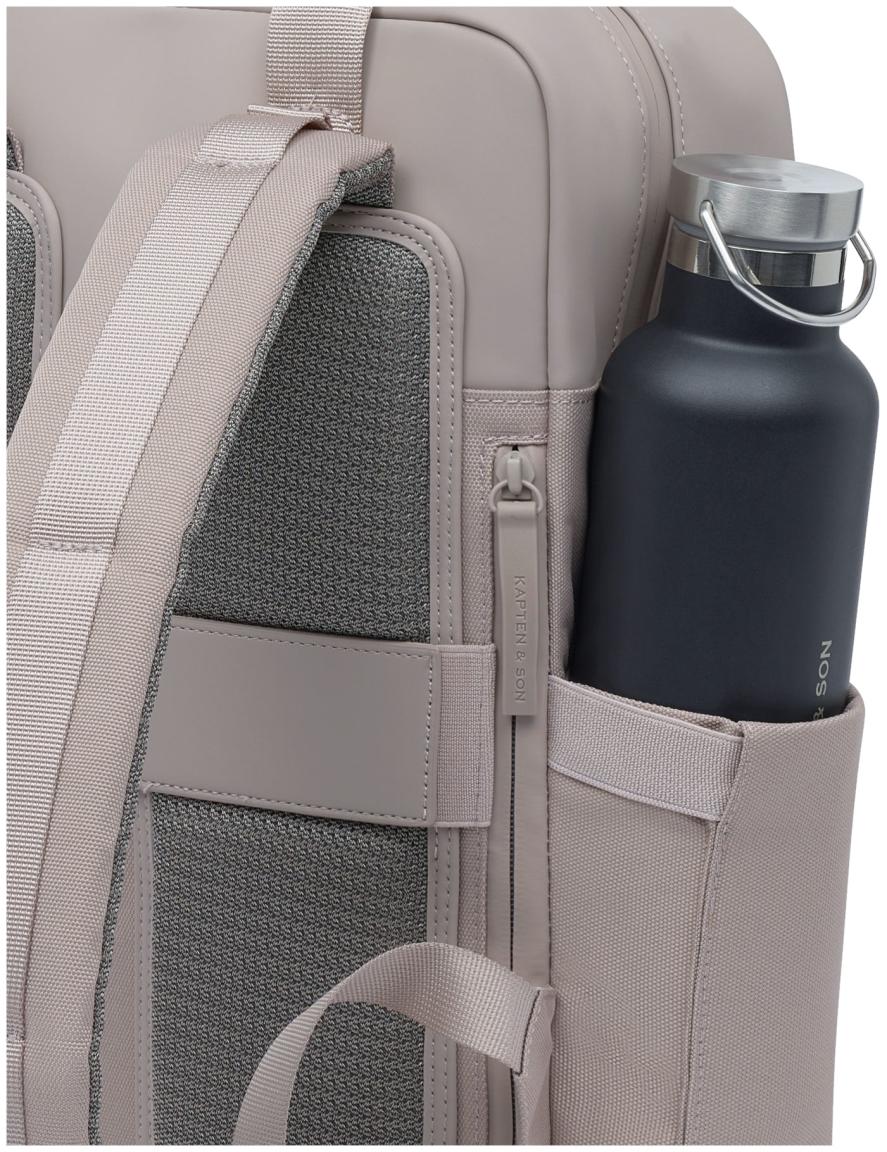 Kapten and Son Teddy Rucksack Sandstone BERGEN PRO FLEECE