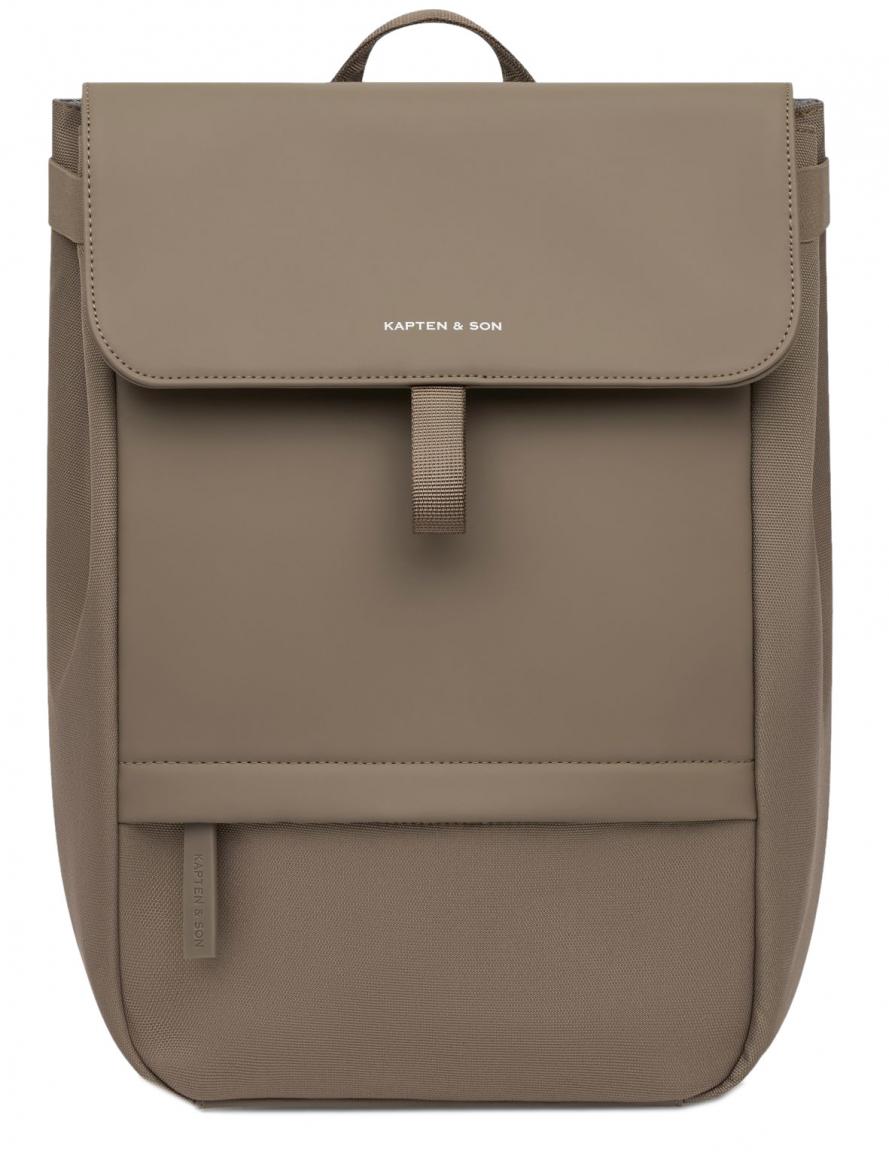 Kapten and Son Überschlag Rucksack medium Fyn Walnut nachhaltig