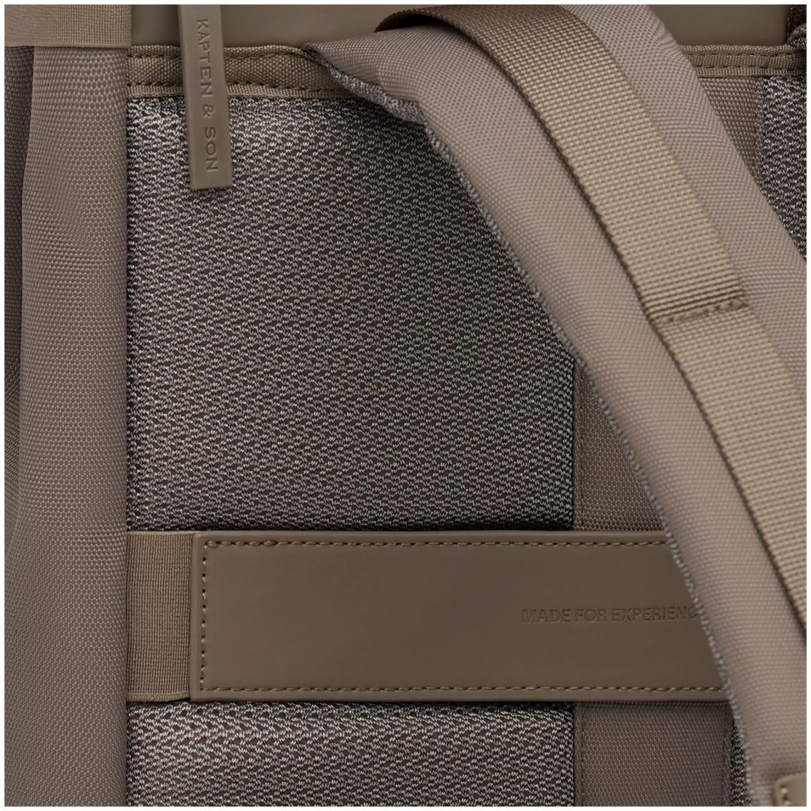 Kapten and Son Überschlag Rucksack medium Fyn Walnut nachhaltig