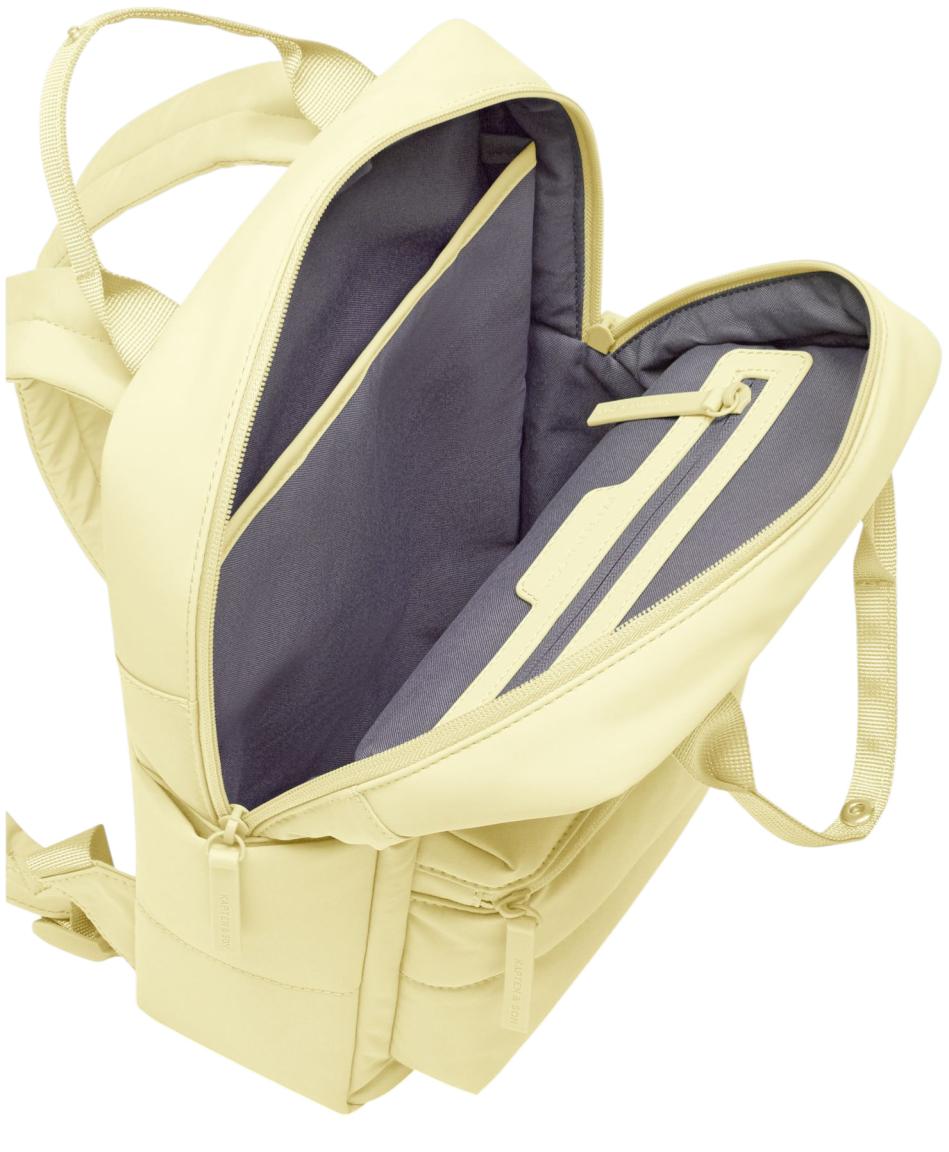 Kapten and Son limitierter Small Backpack Bergen Cloud Butter Yellow Pastell